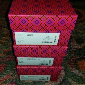 Tory Burch Miller Sandals Box size 9.5 Set of 3